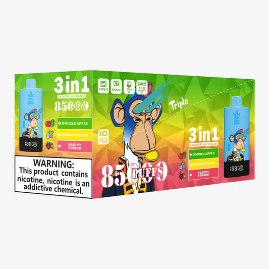 BANG KING VAPEN 3in1 85000 PUFFS 13 パイナップルアイス(Pineapple Ice)3フレーバー切替