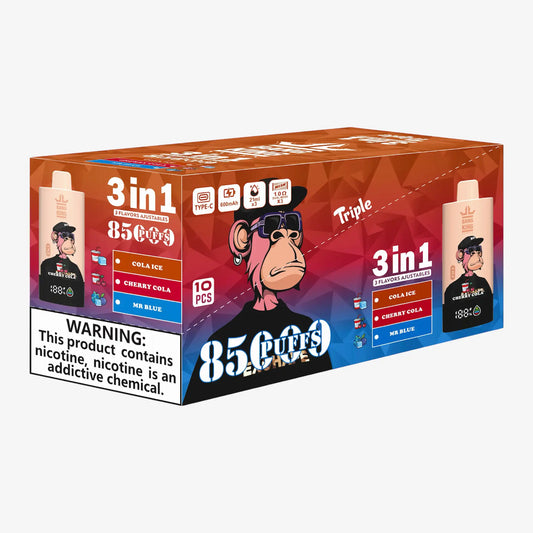 BANG KING VAPEN 3in1 85000 PUFFS 14 チェリーコーラ(Cherry Cola)3フレーバー切替
