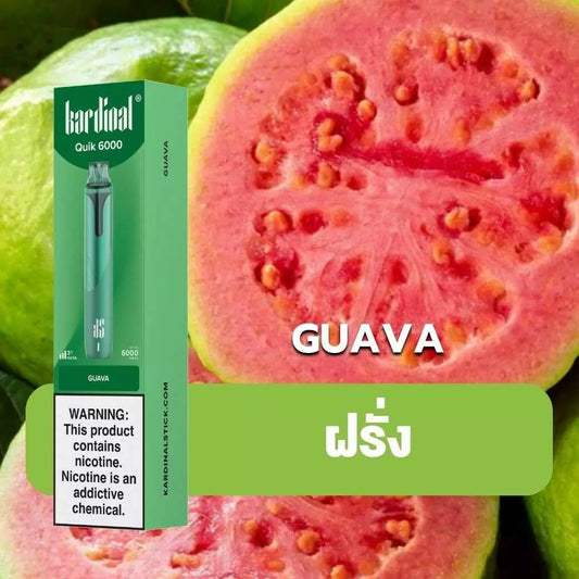KS Quik 6000 Puffs グアバ(Guava)