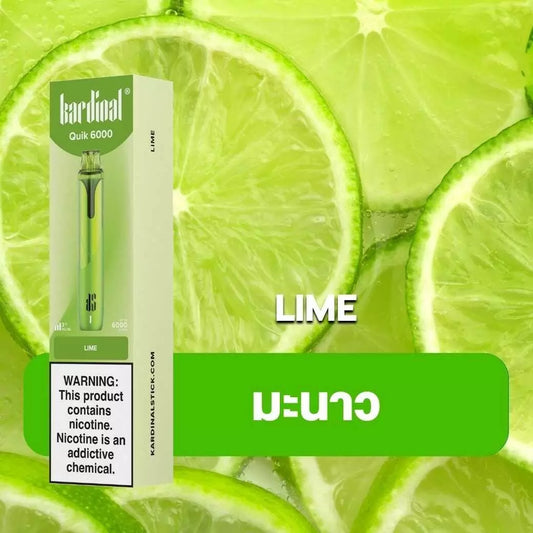 KS Quik 6000 Puffs ライム(Lime)