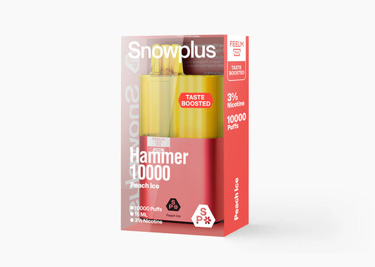 Snowplus Hammer 10000 Puffs ピーチアイス(Peach Ice)