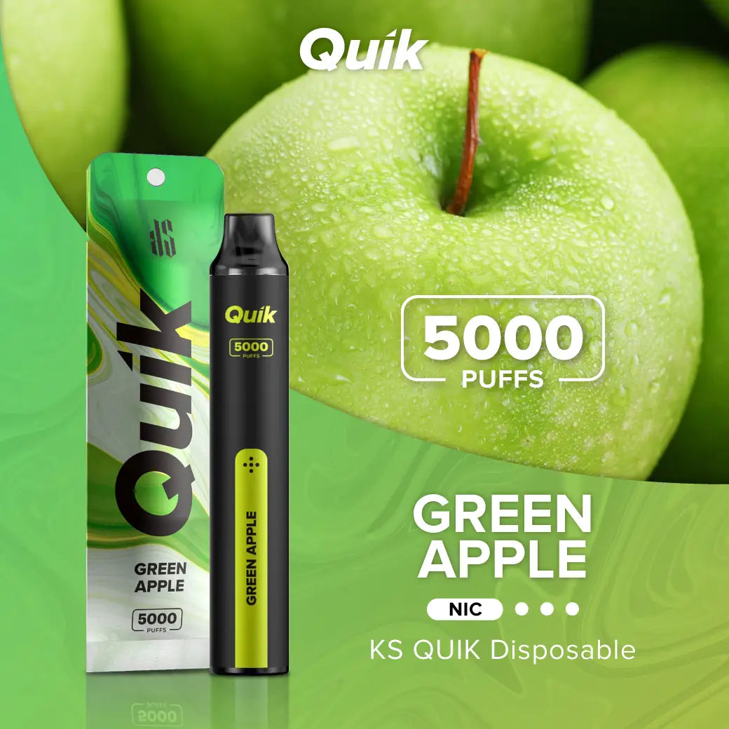 KS Quik 5000 グリーンアップル(Green Apple)