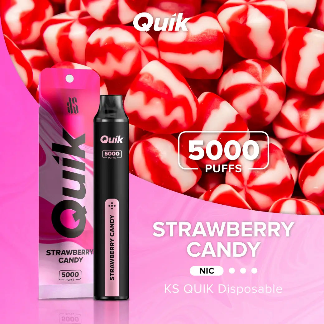KS Quik 5000 ストロベリーキャンディー(Strawberry Candy)
