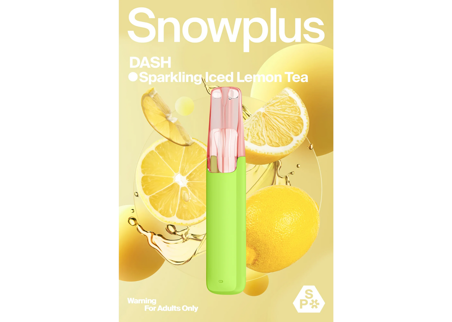 Snowplus Dash スパークリングアイスレモンティー(Sparkling Iced Lemon Tea)
