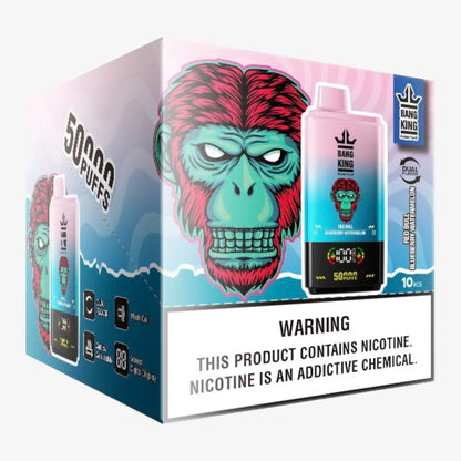 BANG KING DelphiTech® 2in1 50000 PUFFS 08 レッドブル/ブルーベリーウォーターメロン（Red Bull/Blueberry Watermelon）