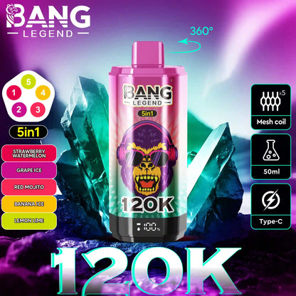 BANG LEGEND 5in1 120k(120000) PUFFS 09