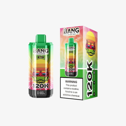 BANG LEGEND 5in1 120k(120000) PUFFS 12