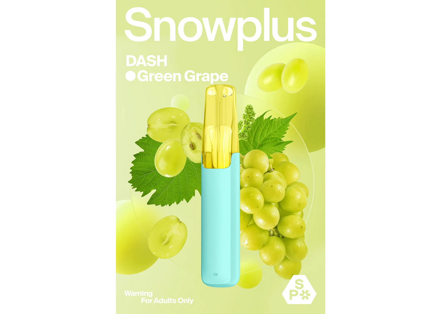 Snowplus Dash グリーングレープ（Green Grape）
