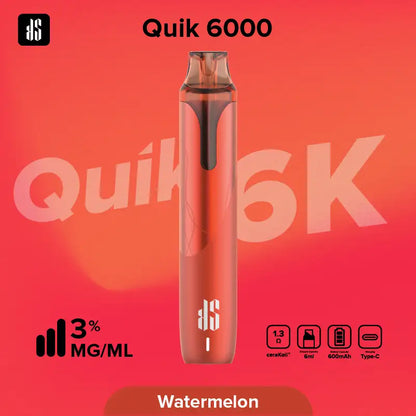 KS Quik 6000 Puffs ウォーターメロン（Watermelon）