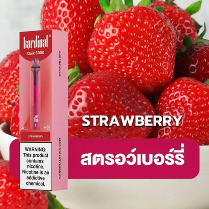 KS Quik 6000 Puffs ストロベリー（Strawberry）