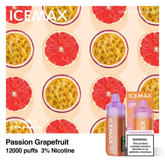 ICEMAX パッション グレープフルーツ（Passion Grapefruit）
