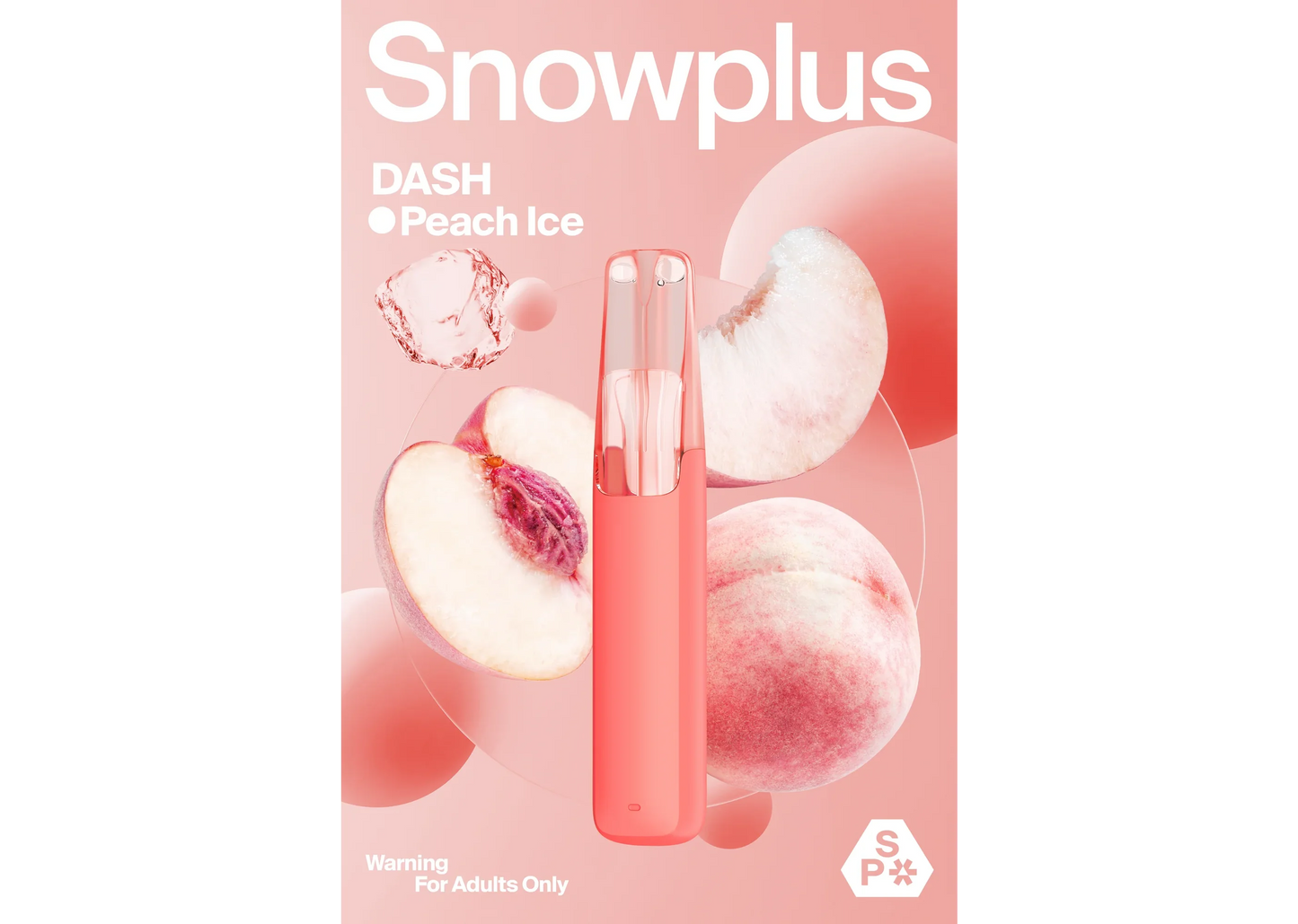 Snowplus Dash ピーチアイス（Peach Ice）