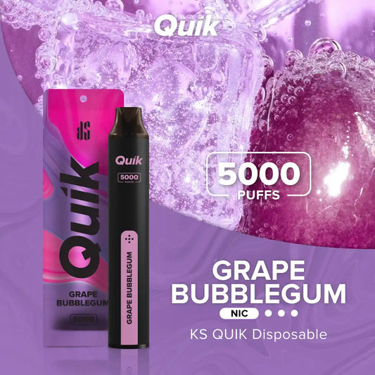 KS Quik 5000 グレープバブルガム（Grape Bubblegum）